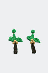 Palm Earring | Simon Miller Green Multi