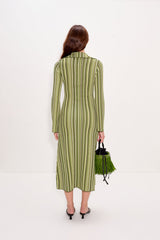 Reade Polo Dress | Simon Miller Landscape Multi Stripe