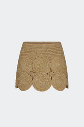 Beep Beep Mini Skirt | Simon Miller STAR GOLD