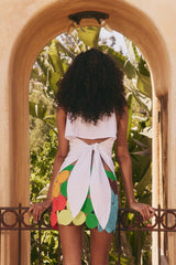 Beep Beep Mini Skirt | Simon Miller ISLAND MULTI