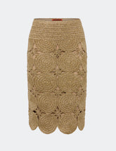 Beep Beep Midi Skirt | Simon Miller Star Gold