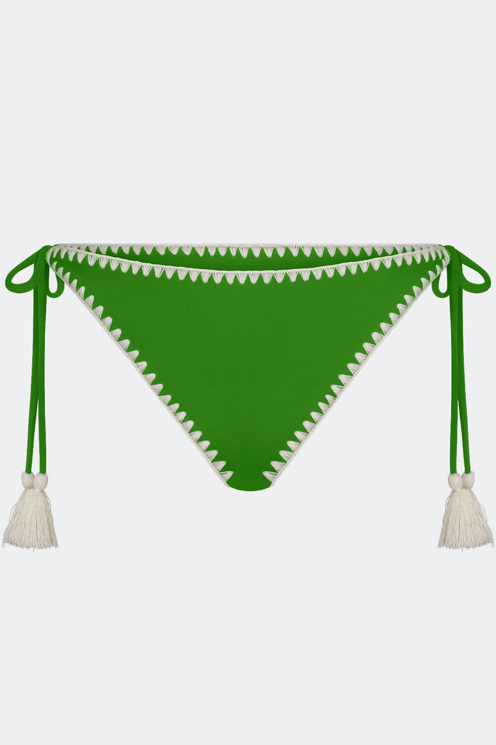 Bwai Embroidered Bikini Bottom | Simon Miller Grass Green