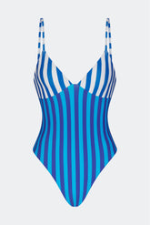 Behati One Piece | Simon Miller Tonal Blue Combo