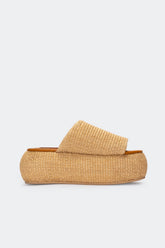Raffia Cloudy Platform | Simon Miller NATURAL