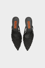 Knotted Gala Mule | Simon Miller BLACK