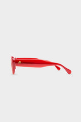 SM X DELARGE MIRAGE SUNGLASSES | Simon Miller MILKY RED