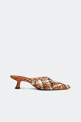 Knotted Gala Mule | Simon Miller Chestnut Multi