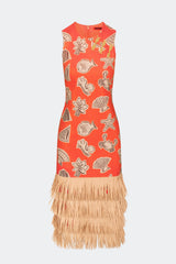 Jooni Linen Dress | Simon Miller Playful Sea Print