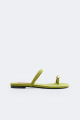 Pipe Sandal | Simon Miller Moss Green/Clear