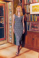 Muro Crochet Dress | Simon Miller Black/White Space Dye