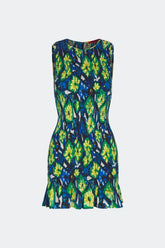Belle Smocked Mini Dress | Simon Miller Abstract Floral