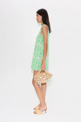 Zana Knit Mini Dress | Simon Miller GUMMY GREEN PALM LEAF