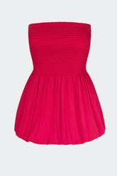 Belle Smocked Dress | Simon Miller LUCKY RED