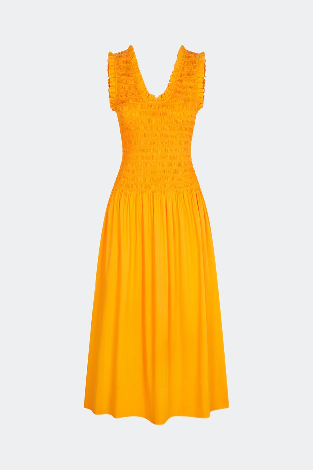 Zini Poplin Dress | Simon Miller Sherbet Orange