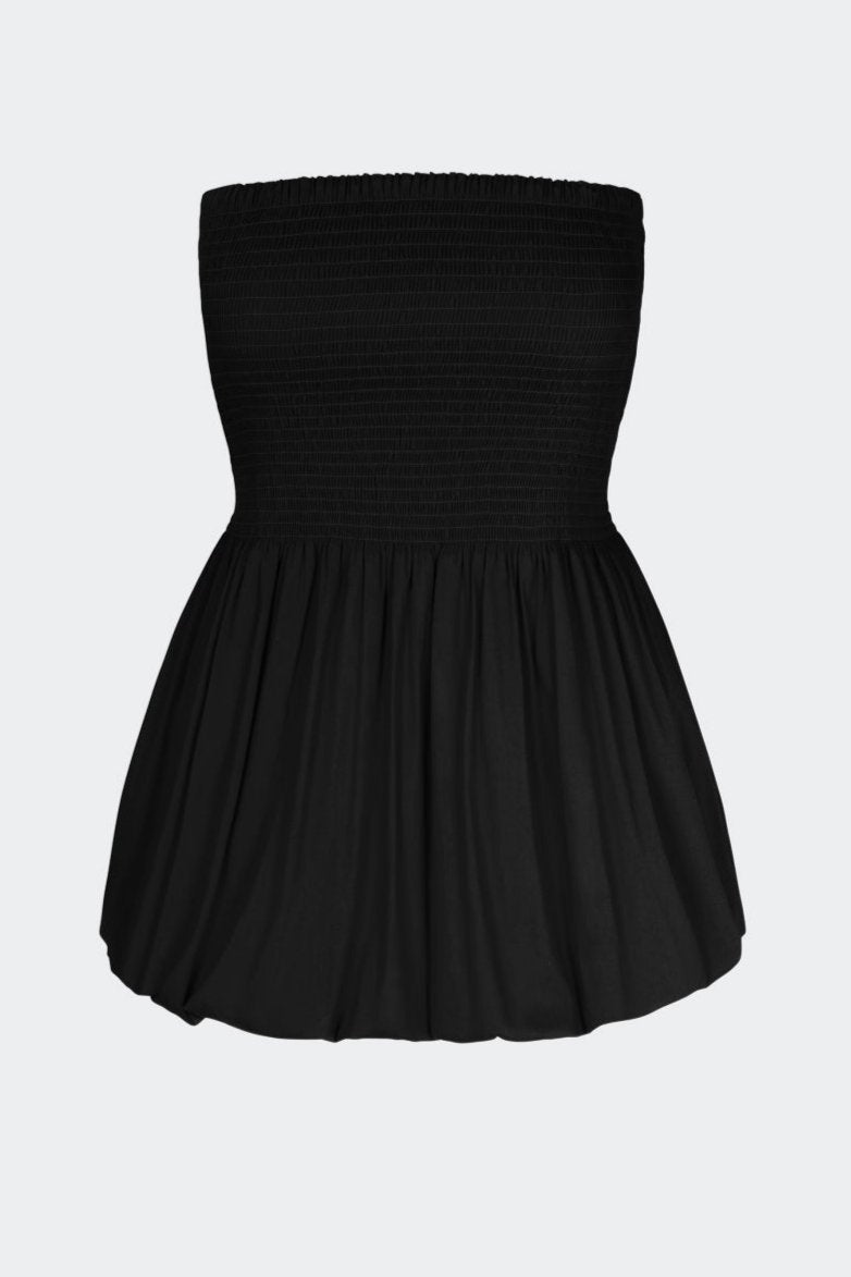 Belle Smocked Dress | Simon Miller BLACK