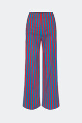 Pia Striped Poplin Pant | Simon Miller BLUE/PAPRIKA STRIPE