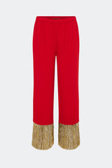 Nella Fringe Pant | Simon Miller LUCKY RED