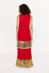 Nella Fringe Pant | Simon Miller LUCKY RED
