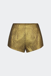 Fleur Metallic Shorts | Simon Miller STAR GOLD