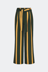 Alto Crepe Pant | Simon Miller FERN/MUSTARD STRIPE
