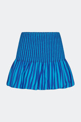 Sancho Poplin Skirt | Simon Miller TONAL BLUE STRIPE
