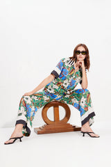 Nella Wide Leg Pant | Simon Miller Tropical Floral Print Combo