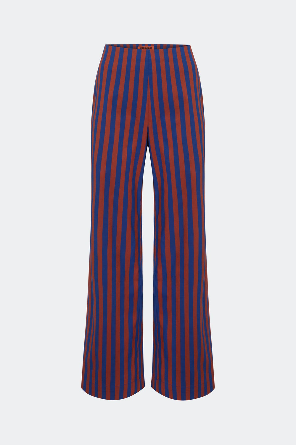 Pia Poplin Pant | Simon Miller Navy/Henna Stripe