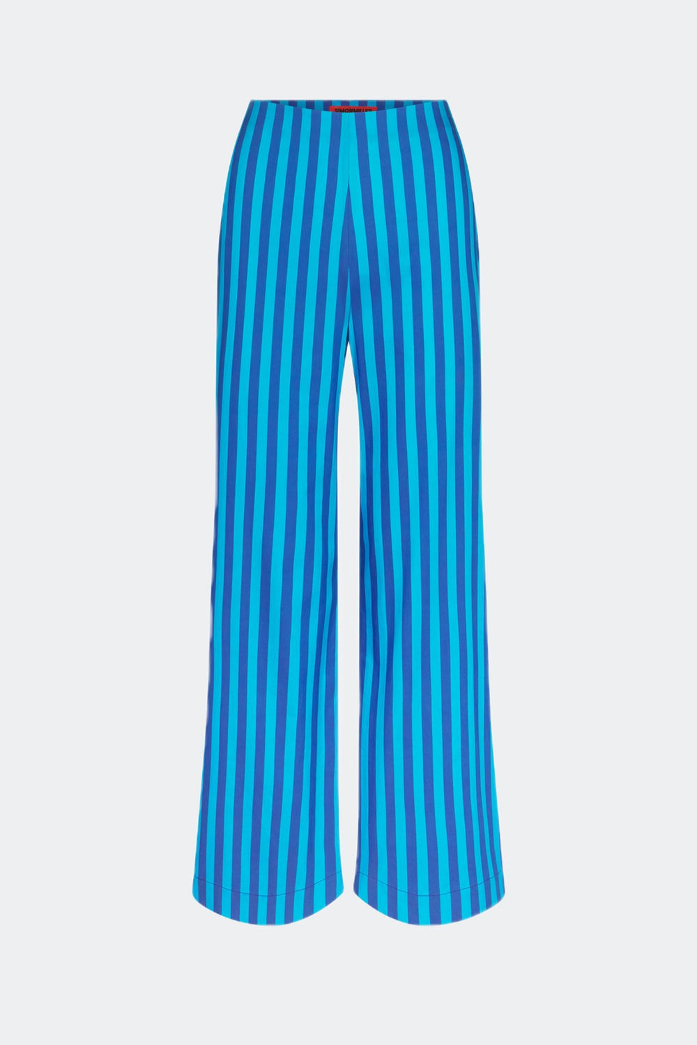 Pia Poplin Pant | Simon Miller TONAL BLUE STRIPE