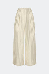 Bloo Linen Pant | Simon Miller CREAM PINSTRIPE