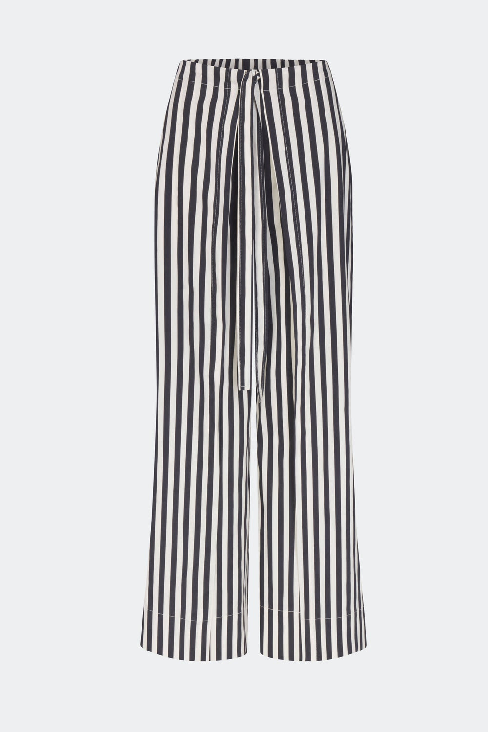 Lima Poplin Pant | Simon Miller Black/White Stripe