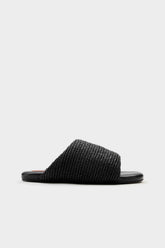 Raffia Bubble Slide | Simon Miller BLACK