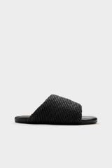 Raffia Bubble Slide | Simon Miller BLACK