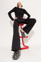 Studded Bubble Slipper | Simon Miller BLACK/SILVER