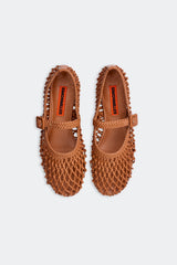 Knotted Riad Flat | Simon Miller Chestnut