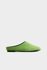 Suede Riad Slipper | Simon Miller Matcha
