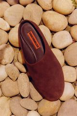Suede Riad Slipper | Simon Miller ESPRESSO