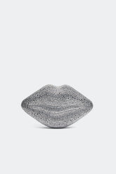 Crystal Lip Clutch | Simon Miller BLACK/CLEAR
