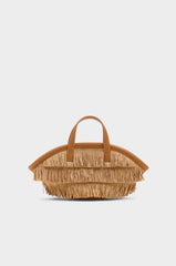 Mini Fringe Mercado Tote | Simon Miller NATURAL
