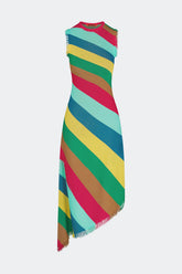 Elena Knit Dress | Simon Miller Vibrant Multi Stripe