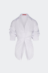 Loch Poplin Button Up | Simon Miller MACADAMIA