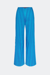 Pia Poplin Pant | Simon Miller TONAL BLUE STRIPE