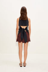 Loch Sleeveless Poplin Button Up | Simon Miller BLACK