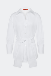 Inna Poplin Top | Simon Miller MACADAMIA