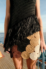 Beep Beep Mini Skirt | Simon Miller Earth Tone Combo