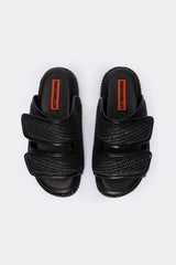 Raffia Cro Slide | Simon Miller BLACK