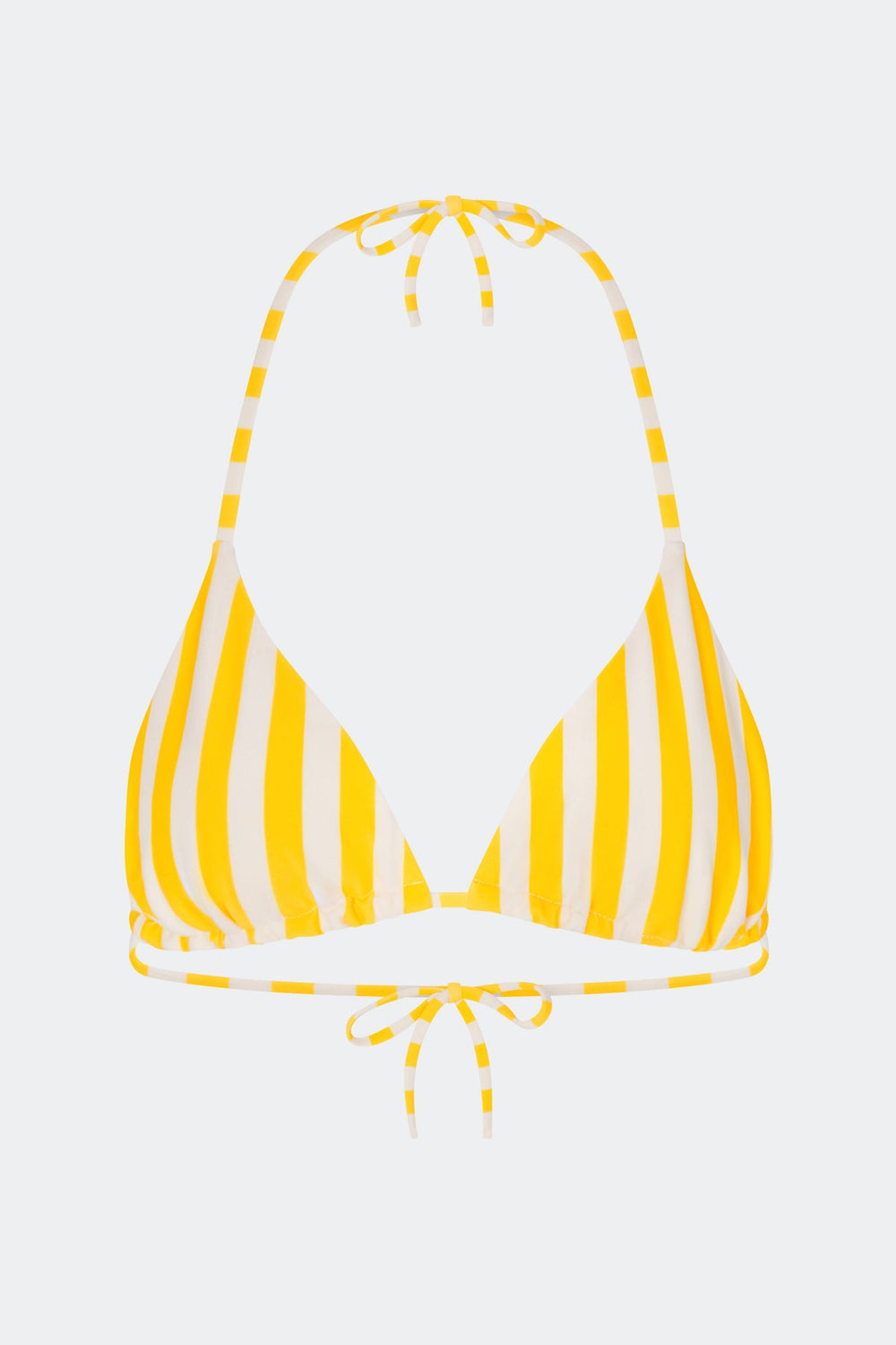 Bwai Bikini Top | Simon Miller Sungold/Ecru Stripe