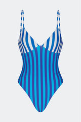 Behati One Piece | Simon Miller Tonal Blue Combo