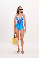 Behati One Piece | Simon Miller Tonal Blue Combo