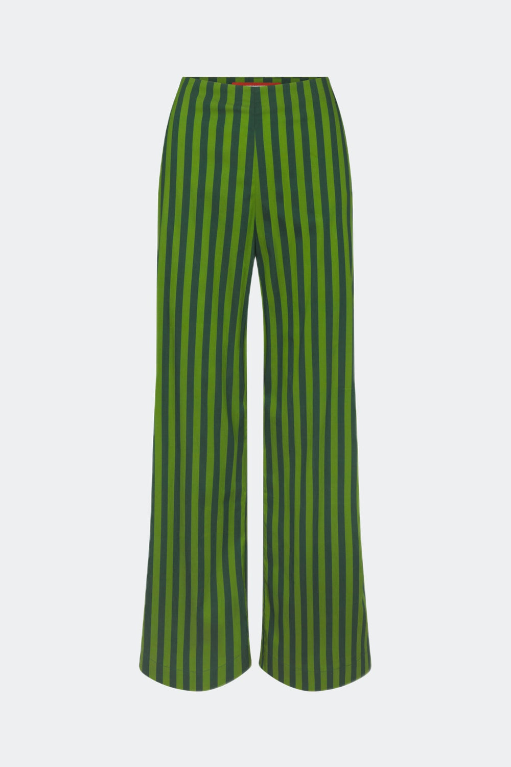 Pia Striped Poplin Pant | Simon Miller GUMMY-GREEN