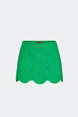 Beep Beep Mini Skirt | Simon Miller GRASS GREEN